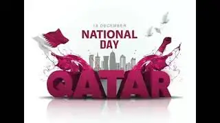 Happy national day Qatar 
