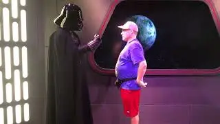Michael with Darth Vader (July 2025)