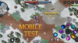 Test Mobile!!! Ravendawn online #gameplay #mmorpg #jogosmobile