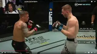 Reacting to DUSTIN POIRIER VS. DAN HOOKER! First time watching UFC!