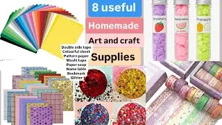 Homemade stationery items 💗🎀 #viral #shorts 