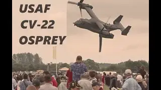 🔵 USAF CV-22 Osprey - Spectacular Low High Speed Pass at RIAT!