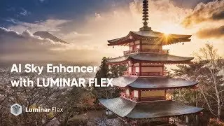 AI Sky Enhancer Filter with Luminar Flex