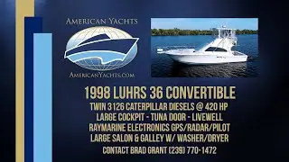 Luhrs 36 Convertible with American Yachts