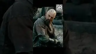⚔️🔥Побрился ножом НАЛЫСО в ожидании битвы #shorts #викинги #viking #кино