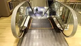 【三菱製】あべのハルカス　降りエスカレーター