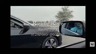 Civic vs mark x drag race