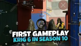 The Best Guns First Gameplay KRIG 6 in Season 10 Call Of Duty Mobile