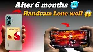Redmi Turbo 4 pro Handcam 🥶 Full FreeFire Lone wolf 😱 Gameplay | #redmi#gamingphone2025