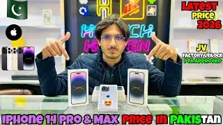 iPhone 14 Pro & 14 Pro Max Price in Pakistan 2026 | Jv ,Non PTA(FU) & PTA Approved Latest Prices