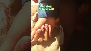 mini vlog please 🥺 subscribe nail art kit vlog
