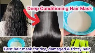 Best Hair Mask For Dry,Damaged & Frizzy Hair | Deep conditioning Hair Mask for Wavy Frizzy Hair