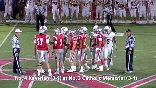 2018 Football Video: Xaverian 25, Catholic Memorial 17 OT