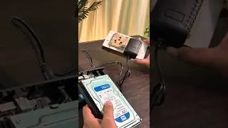 Desktop Hard Drive Enclosure. SATA to USB #shorts #tech #DataTransfer #DataRecovery #HardDrive