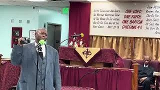 THE HOLY TEMPLE CHURCH, Sun. Morn. My God he can do anything.