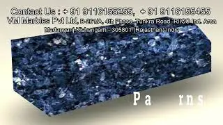 BLUE PEARL GRANITE  I  VM MARBLES PVT LTD  I  +91 9116155255,  +91 9116155455