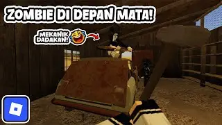 ROBLOX SURVIVAL: ZOMBIE DEPAN MATA! JADI MEKANIK DADAKAN!