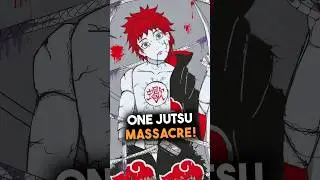 How Sasori Destroyed an Entire Village alone!