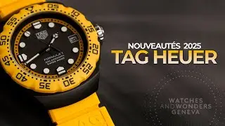 Les nouveautés TAG HEUER 2025 en direct du salon WATCHES & WONDERS de Genève