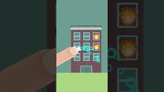Satisgame Put out a fire #satisgame  #mobilegame #games #funny #relaxing