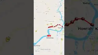 Howrah to ulberia | Local train journey #shorts #train #railway