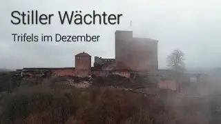 Stiller W&auml;chter ... Trifels im Dezember-grau..