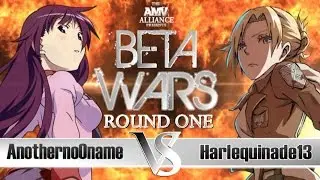 Beta Wars Summer 2014 Anotherno0name Vs Harlequinade13 Round 1 Battle 24 AMVA