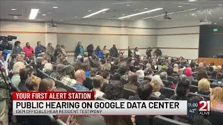 Allen County residents pack IDEM&rsquo;s public hearing on Google data center permit