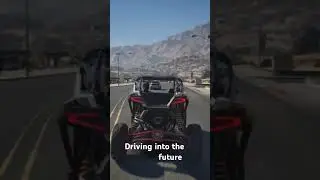 driving into the future 🤯#mindseye #mindseyedesign #gta5
