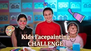 🎨 Face Painting Challenge | Kids Get Creative! 🎭