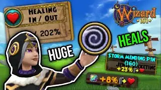 Wizard101 | How to Heal MASSIVELY On All Schools! (OUTDATED)
