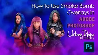 How to Use Smoke Bomb Overlays in Adobe Photoshop