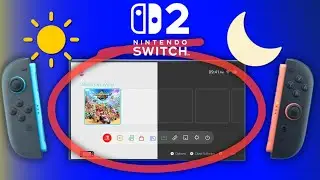 Come attivare o disattivare la modalit&agrave; scura su Nintendo Switch 2