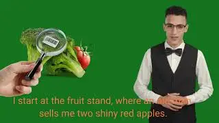 At the Market: Daily Routine in Easy English! / A1-A2 Level / English Learning