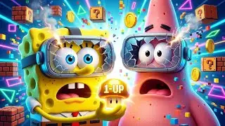 SpongeBob is STUCK in Minecraft!🟩⛏️ Real Life Graphics | Epic 4K SpongeBob Animation