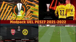 Обновление Modpack UEFA Europa League 2021-2022 для PES 2017