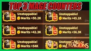 TOP 3 Legions that FARM Mage Balls for Insane Merits | Call of Dragons