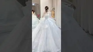 new style Korean fancy gown #dress #shorts #shortsfeed