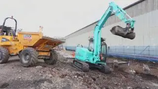 KOBELCO SK85MSR digging foundations for PC Lavin