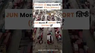 ✨ In May 2024, export growth skyrocketed by 8.93% to $38 Bn! 💥 #eximadvice #exportexpertsglobal