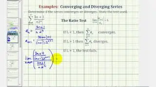 Infinite Series: The Limit Comparison and Ratio Tests - Part 2