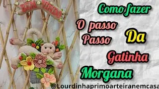 projeto Pet gatinha Morgana #artesanato #costuracriativa #diy @Lourdinhaprimoarteirandoemcasa 