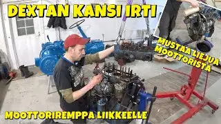 Fordson DEXTA - Moottorin purku #1/2 | Dexta engine repair started