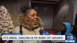 Toys and holiday cheer for kids in need at 29th annual Christmas in the Wards