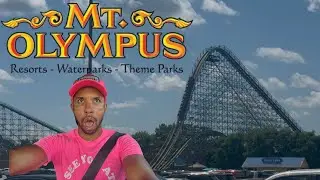 RIDING WISCONSIN’S CRAZIEST ROLLER COASTERS! Mt. Olympus Theme Park - Day 1 of 28 parks in 1 Month!