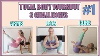 TOTAL BODY WORKOUT - ARMS, LEGS & CORE - 👉 WEEK #4 CHALLENGE