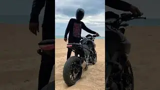 Akrapovic exhaust on Mt 15 V2 😈🔥💥sound 🤯⚡️🥵 #akrapovic #exhaust #silencer #sound #exhaustsound