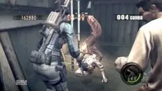 Resident Evil 5 the Mercenaries SOLO Ship Deck Jill BSAA 530k