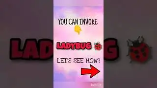 USE OF LADYBUG (ANIMAL TOTEM) 👆 || MUST TRY THIS MAGICAL TECHNIQUE #shorts #viralshorts #shortvideo