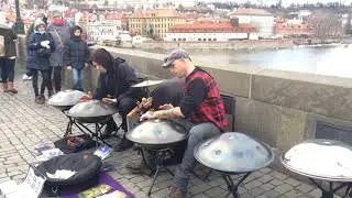 Hang Drum Performance in Prague